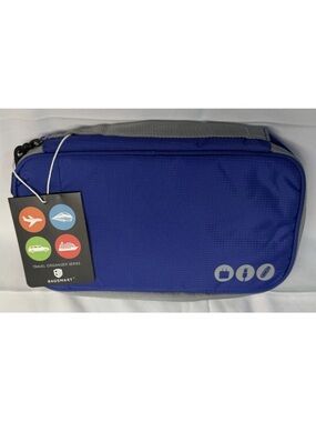 BagSmart Blue Travel Organizer Pouch